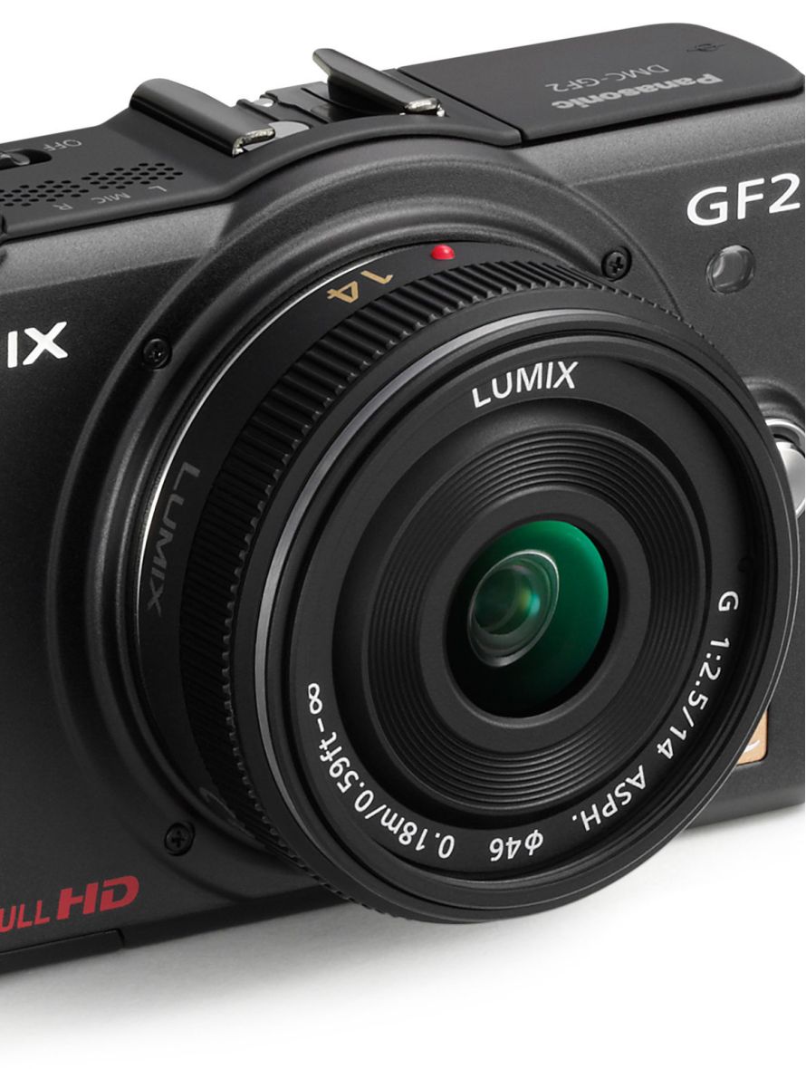 Banco de Testes Panasonic Lumix GF2 Perspectiva